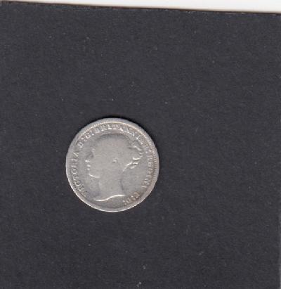 Beschrijving: 3 Pence  VICTORIA